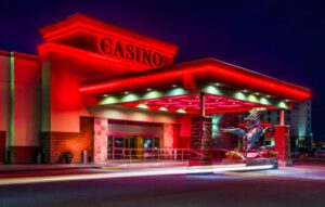 Deerfoot Inn and Casino Entrance